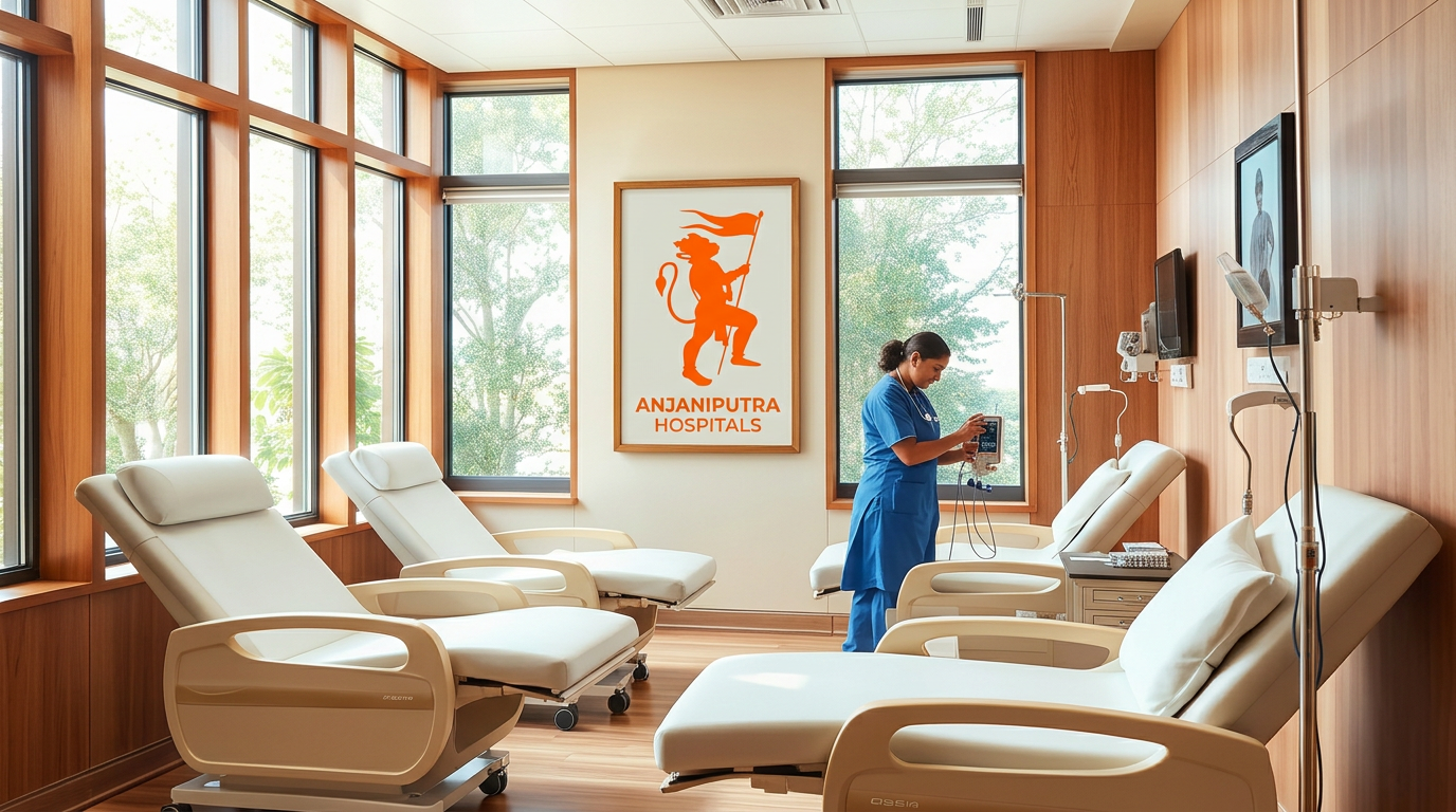 Anjaniputra Hospitals Hyderabad oncology day-care floor